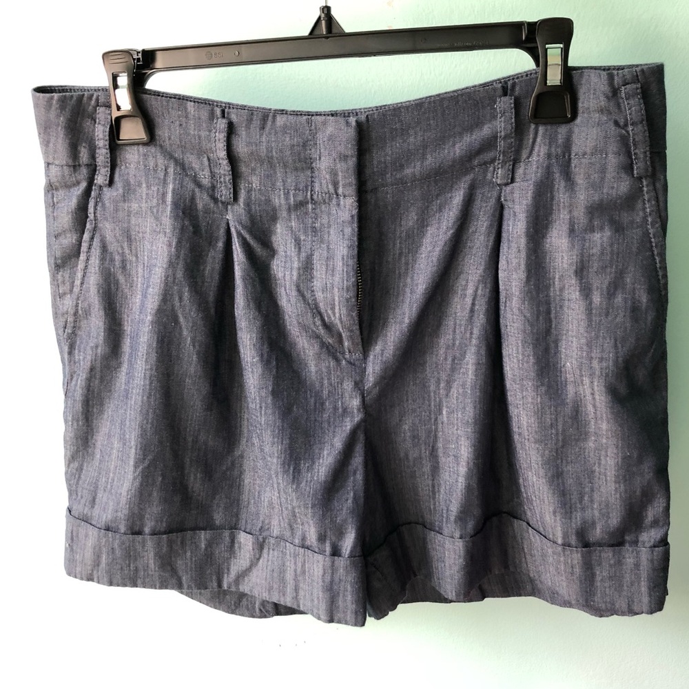 Tory Burch Cotton Denim Shorts